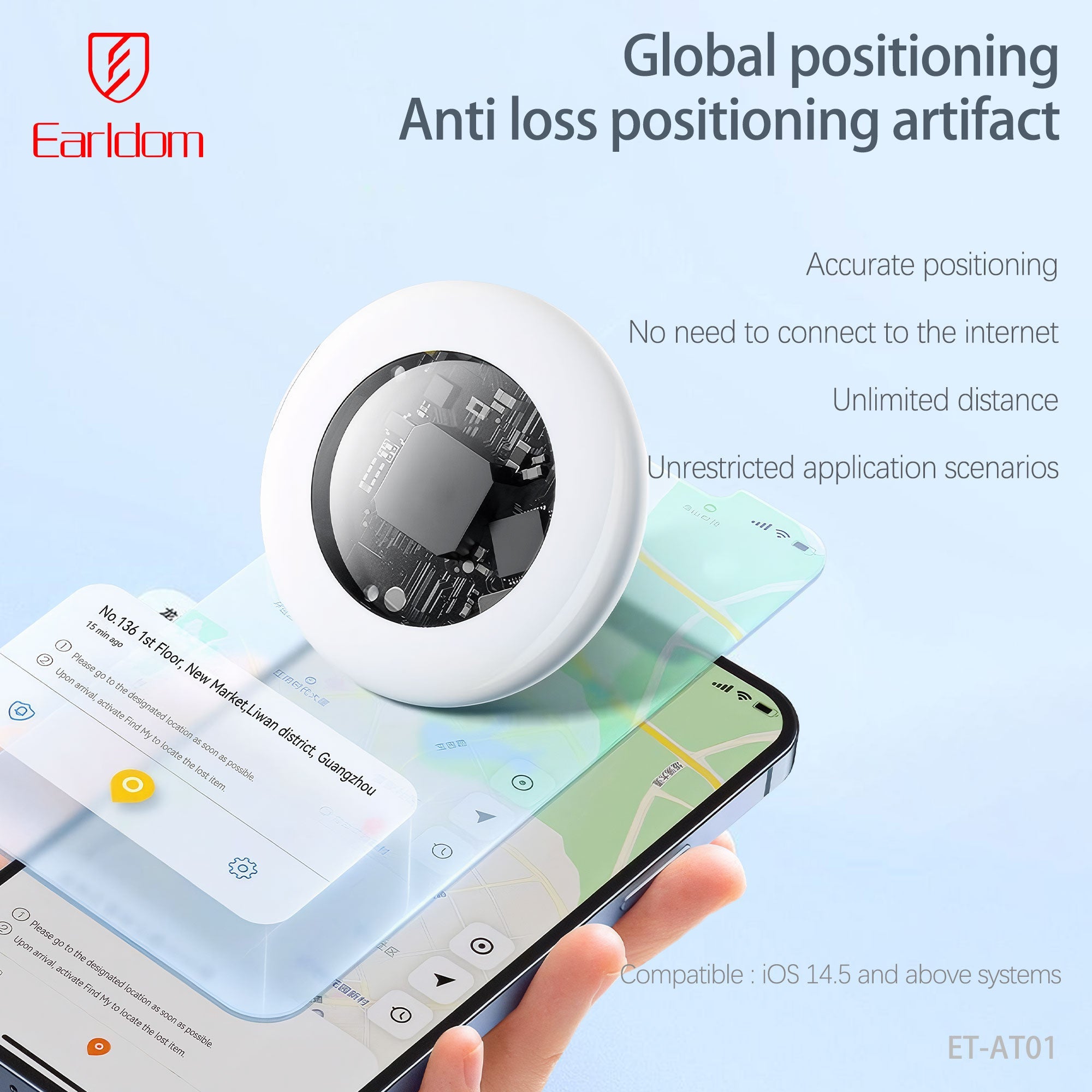 Global Positioning Anit Loss gps Tracker  ET-AT01 Global Positioning Anit Loss gps Tracker  ET-AT01